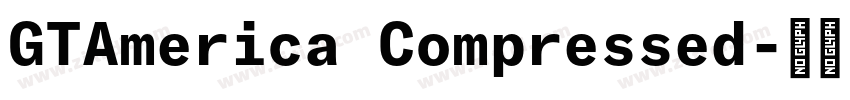 GTAmerica Compressed字体转换